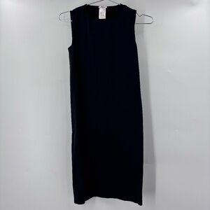 Wolford Sleeveless Seamless Midi Dress Black Size Small